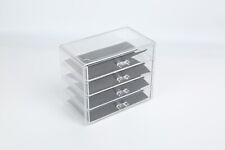 4-Drawer Clear Acrylic Makeup Organizer - Elegant and Versatile Storage Solution picture