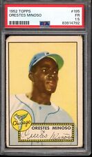 1952 Topps #195 Minnie Minoso Rookie PSA 1.5 Chicago White Sox HOF Baseball Card picture