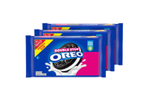 OREO Double Stuf Chocolate Sandwich Cookies, Family Size, 3 Packs picture