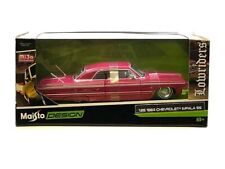 1964 Chevrolet Impala SS Lowrider – Pink – Design Lowriders 1/24 MAISTO 32547PK picture