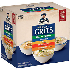 New Instant Grits, 4 Flavor Variety Pack, 0.98Oz Packets,44 Count (Pack of 1) picture