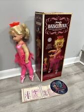 Vintage 1968 Mattel Dancerina Doll with Original Box NON WORKING picture