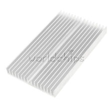 Durable Heat sink  100X60X10MM 100*60*10MM IC Heat sink Aluminum Cooling Fin picture