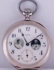 Antique Omega Silver Pocket Watch Imperial Russ Tsar Era Officer's Award c1912 picture