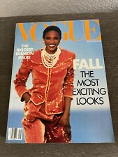 Vintage VOGUE magazine September 1989 Naomi Campbell Patrick Kelly Blair Brown picture