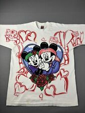 Vintage Disney Mickey Mouse Shirt Adult XL Minnie Mouse Jerry Leigh USA 90s picture