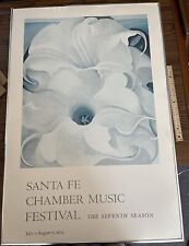 Santa FE Chamber Music Festival Art 1979 Georgia O'Keefe picture