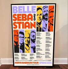Belle and Sebastian North American Tour Spring 2024 Poster picture