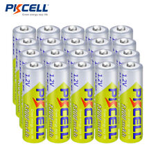 Lot PKCELL AA Rechargeable Battery Ni-MH 1300mAh 1.2V Solar Light Batteries US picture