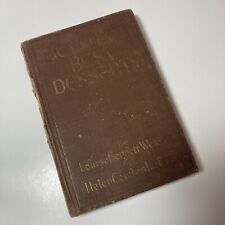 Antique 1923 Bettina's Best Desserts Cook Book by Weaver picture