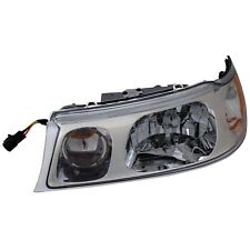 Headlight For 98 99 2000 2001 2002 Lincoln Town Car Left With Bulb picture