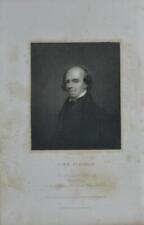 Antique John Flaxman Portrait Art 1830 Artist Sculptor Engraving Original picture