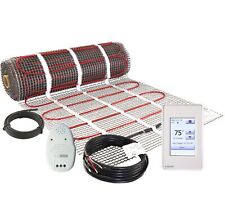 LuxHeat Mat Kit 120v (10-150sqft) Electric Radiant Floor Heating System Tile and picture