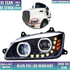 For Kenworth T660 2008-2017 Full LED Headlight Driver (LH) Side Black Housing picture