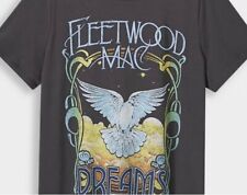 Fleetwood Mac Dreams Rumours Vintage t shirt Good new Black Tshirt picture