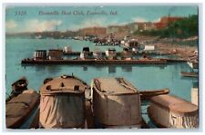 c1910 Evansville Boat Club Lake Evansville Indiana IN Antique Vintage Postcard picture
