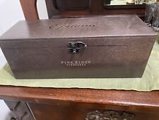 Pine Ridge Vineyards Wine Box Case Wooden Crate picture