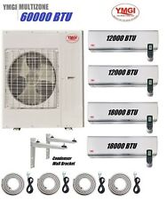 YMGI 60000 BTU 5 Ton Ductless Mini Split Air Conditioner 4 Zone Cool and Heat picture