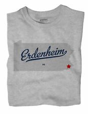 Erdenheim Pennsylvania PA T-Shirt MAP picture