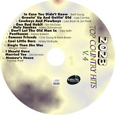 CUSTOM KARAOKE 2023 TOP COUNTRY v4 12 GREAT SONGS cdg CD+G TOBY RHETT & MORE picture