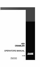 450 Crawler Operators Maintenance Instruction Manual 9-1606 Case 450 picture