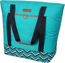 5-12140-17-0E Jumbo Thermal Insulated Tote Hot/Cold Food Carrier-Large Teal picture