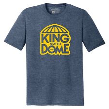 Seattle Kingdome Big Top 1976 TRI-BLEND Tee Shirt - Mariners Seahawks Cosmos picture