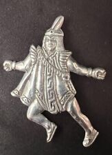 Vintage Native American Chief Pin Hallmarked “925 C.V.” picture