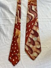 Unique Mod Pattern Vintage Neck tie Circa 1940s picture