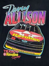 vintage 1992 davey allison texaco havoline nascar racing t-shirt gift for men picture