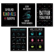 Creative Teaching Press Staying Healthy Inspire U 5-Poster Pack picture