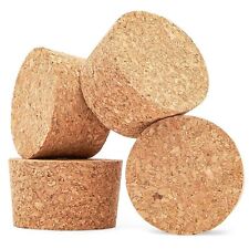 4-Pack Large Cork Stoppers, Cork Lids Suitable for Mason Jars, Small Carafes picture
