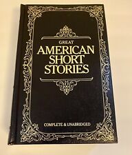 Great American Short Stories Complete and Unabridged 1984 Longmeadow Leather picture