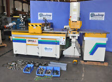 110 Ton Used Geka Single End CNC Punching Machine W/ Fagor CNC Control and PA... picture