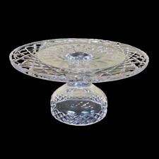 1970s Waterford Crystal Alana Cake Stand n the Alana or Comeragh pattern. picture