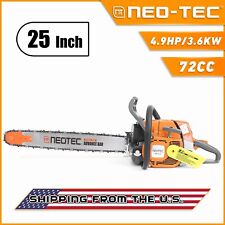 72cc Chainsaw Gasoline Powered with 25'' Guide Bar Chain Compatible with MS 381  picture