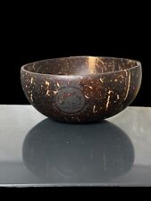 Coconut Bowl Shell Bilo From Kavaaina Polished Eco Handmade Engrave Local Hawaii picture