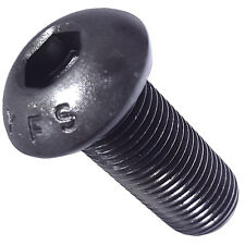 3/8-16 Button Head Socket Cap Screws Alloy Steel Grade 8 Black Oxide Allen Hex picture