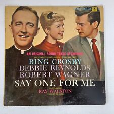 Bing Crosby, Debbie Reynolds, Robert Wagner–Say One For Me Original Soundtrack picture