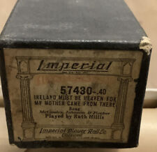 Imperial Player “Ireland Must Be Heaven for my Mother Came From There 