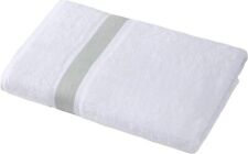 Large Bath Towels 100% Cotton Turkish Bath Towel 35x67 Green White picture