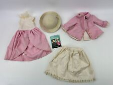 Vintage American Girl Doll Elizabeth Pink Riding Habit Outfit w/Hat picture
