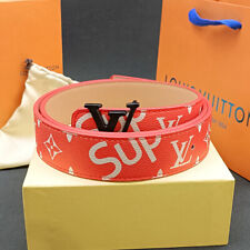 Fashion New Men's Printed  Business Versatile Smooth Buckle Decorative Belt picture