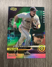 1999 UD Ionix Techno Reciprocal JEFF BAGWELL #'d /100 HOF #R75 SSP Upper Deck picture
