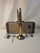 Antique Martin Indian Coronet With 2 Mouthpieces Elkhart IN USA Project Decor  picture