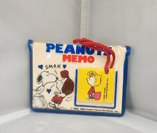Vintage 1965 Peanuts Snoopy Mini Notes Scribble Memo Pad UFS Butterfly picture