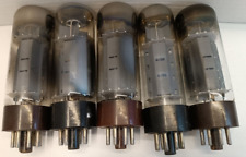 EL34 Tesla 3pcs and RFT 2pcs vintage tube lot 5 pcs Tested picture
