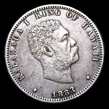1883 Hawaii Quarter Silver ----  Nice Coin ---- #682L picture