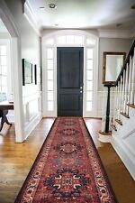 Custom Size Runner Rug Cut Pile Antique Oriental Handmade Look Hotel Quality Rug picture
