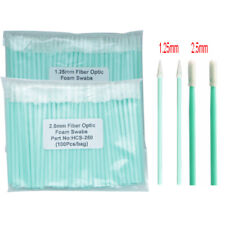 100pcs Fiber Cleaning Rod Fiber Optic Cleaning Stick Swabs 1.25mm/2.5mm Connecto picture